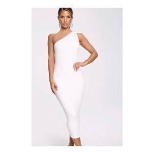 Meshki White Long Dress